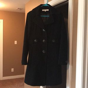 Kenneth Cole knee length wool dress coat